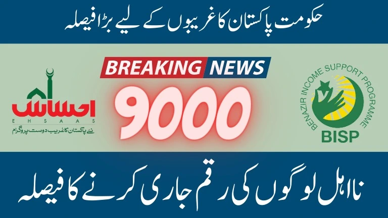 Government Pakistan Announced Payment 8171 Ineligible Person