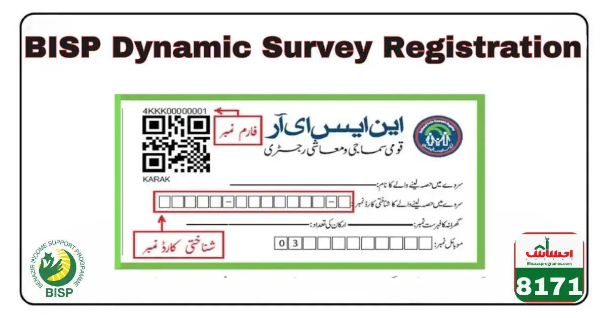 Good News! BISP Dynamic Survey Registration Start For All Women